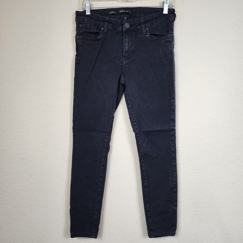 Black STS Blue Size 27 Emma Skinny Ankle Jeans